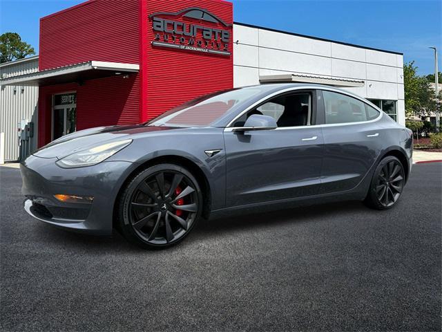 used 2020 Tesla Model 3 car, priced at $27,490