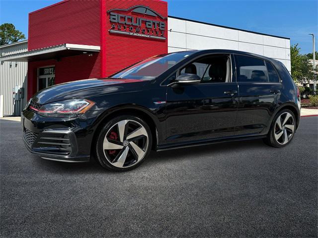 used 2018 Volkswagen Golf GTI car, priced at $16,995