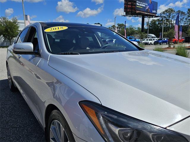 used 2018 Genesis G80 car, priced at $18,695