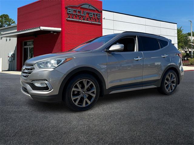 used 2017 Hyundai Santa Fe Sport car, priced at $12,590