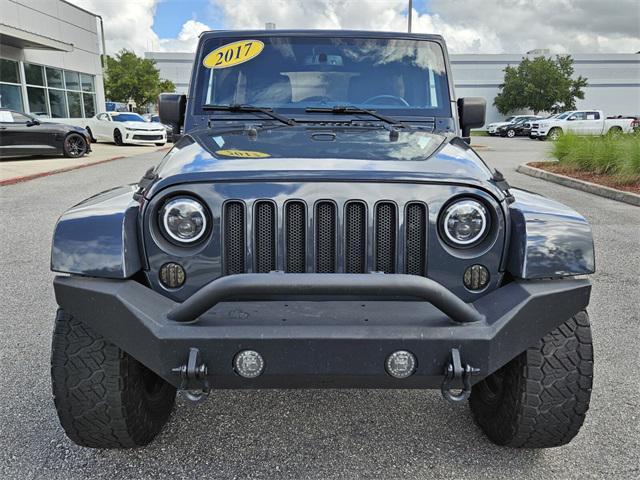used 2017 Jeep Wrangler Unlimited car, priced at $22,995