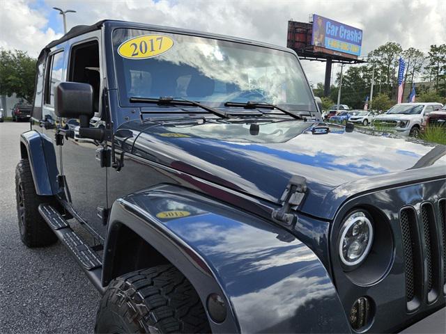 used 2017 Jeep Wrangler Unlimited car, priced at $22,995
