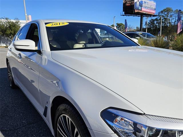 used 2018 BMW 530e car, priced at $18,790