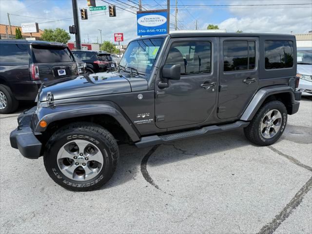 used 2017 Jeep Wrangler Unlimited car, priced at $19,485