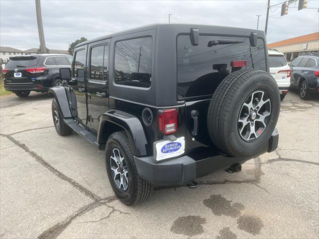 used 2017 Jeep Wrangler Unlimited car, priced at $18,475