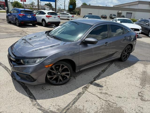 used 2020 Honda Civic car, priced at $20,000
