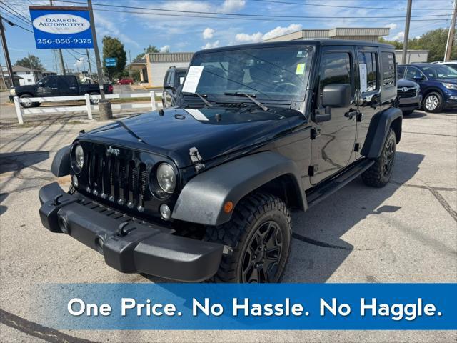 used 2015 Jeep Wrangler Unlimited car, priced at $16,955