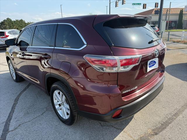 used 2016 Toyota Highlander car, priced at $13,545