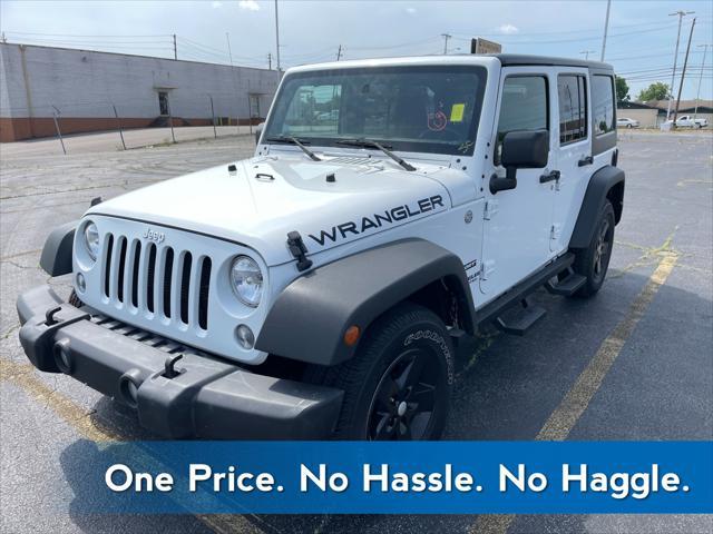 used 2018 Jeep Wrangler JK Unlimited car, priced at $25,925