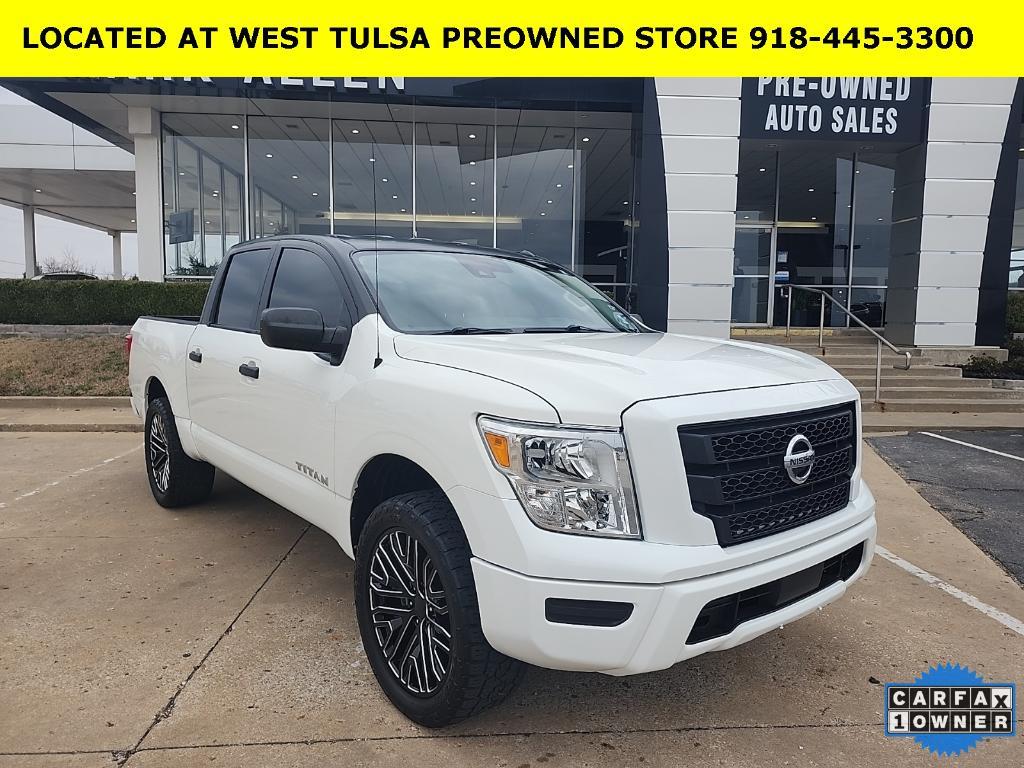 used 2021 Nissan Titan car, priced at $26,990