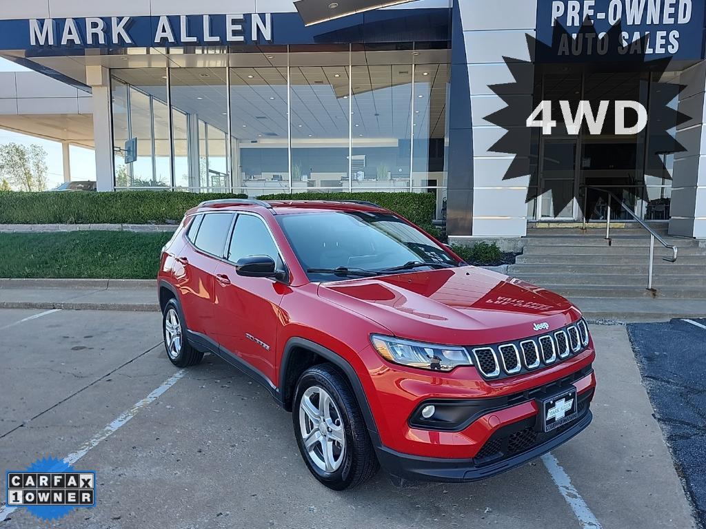 used 2024 Jeep Compass car, priced at $21,997