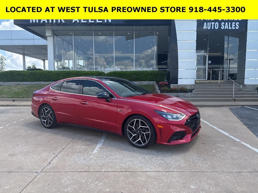 used 2021 Hyundai Sonata car, priced at $20,997