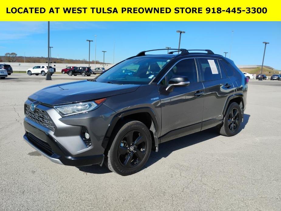 used 2021 Toyota RAV4 Hybrid car, priced at $29,997