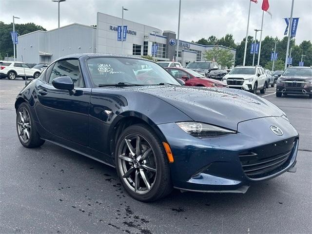 used 2021 Mazda MX-5 Miata RF car, priced at $22,995