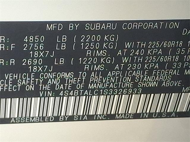 new 2025 Subaru Outback car, priced at $37,596