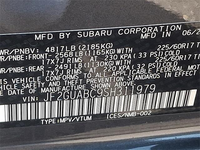 new 2025 Subaru Crosstrek car, priced at $27,121