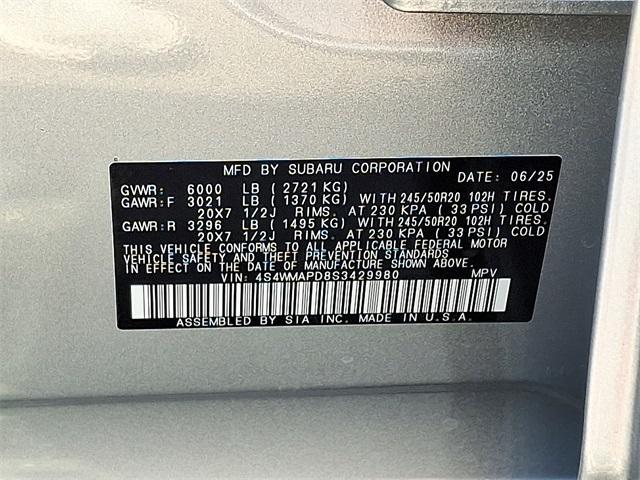 new 2025 Subaru Ascent car, priced at $46,852