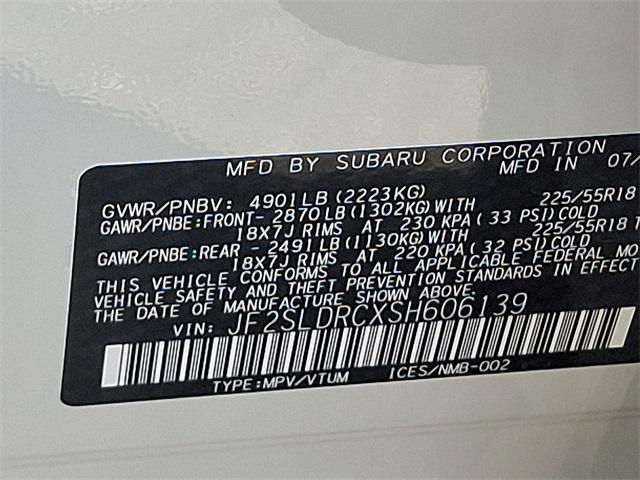 new 2025 Subaru Forester car, priced at $39,226