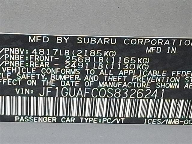 new 2025 Subaru Impreza car, priced at $27,989