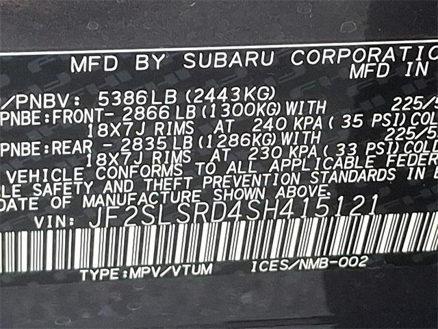 new 2025 Subaru Forester Hybrid car, priced at $38,820