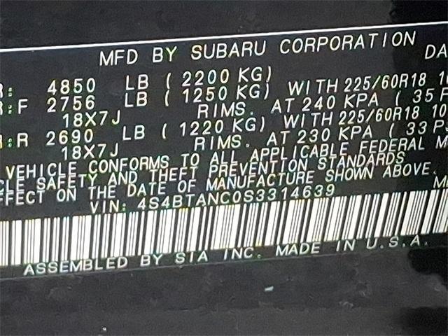 new 2025 Subaru Outback car, priced at $39,435