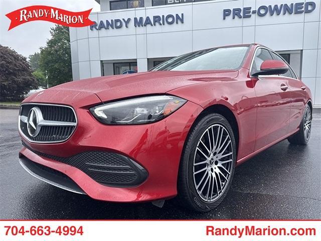 used 2022 Mercedes-Benz C-Class car, priced at $31,855