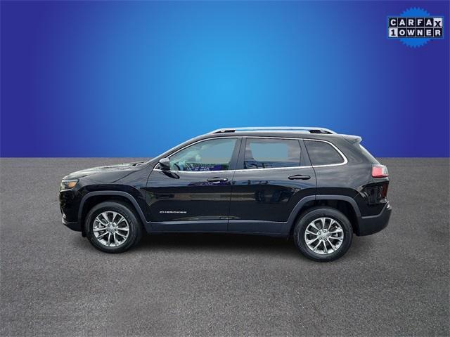 used 2021 Jeep Cherokee car, priced at $21,550