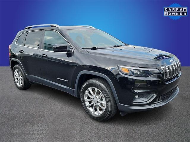 used 2021 Jeep Cherokee car, priced at $21,550