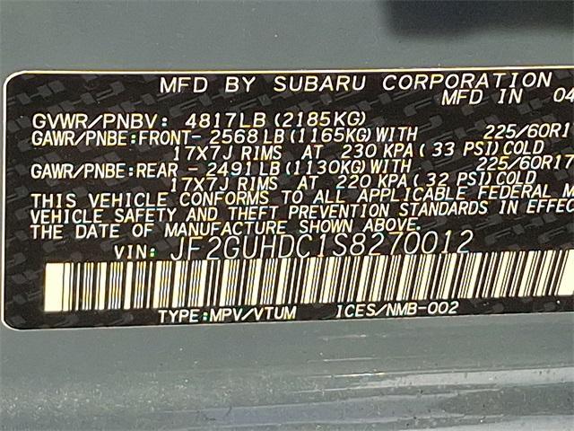 new 2025 Subaru Crosstrek car, priced at $29,872
