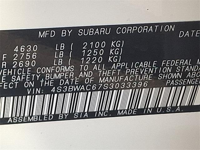 new 2025 Subaru Legacy car, priced at $29,253