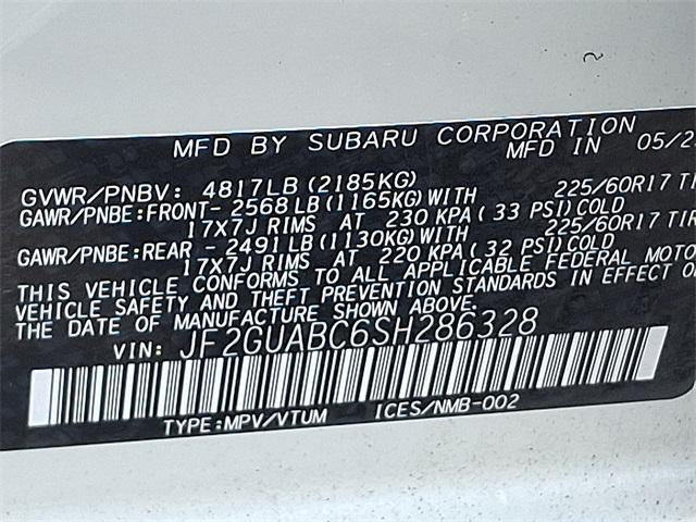 new 2025 Subaru Crosstrek car, priced at $27,099