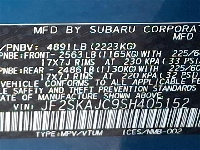 new 2025 Subaru Forester car, priced at $36,698