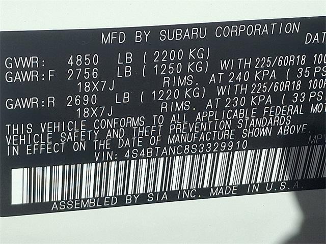 new 2025 Subaru Outback car, priced at $39,435