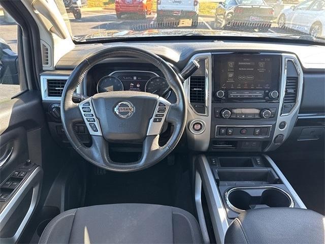 used 2021 Nissan Titan car, priced at $25,485