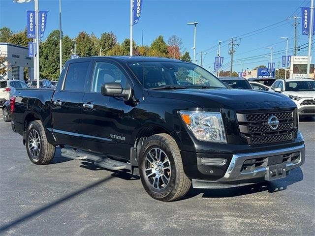 used 2021 Nissan Titan car, priced at $25,485