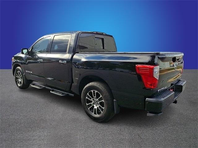 used 2021 Nissan Titan car, priced at $25,661