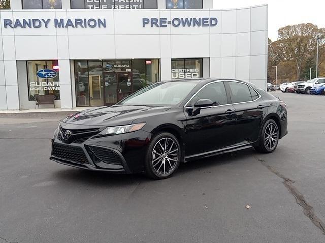 used 2021 Toyota Camry car, priced at $22,355