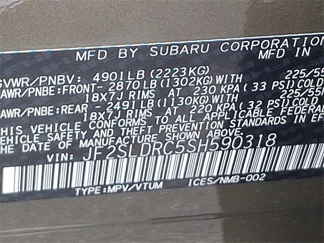 new 2025 Subaru Forester car, priced at $38,885