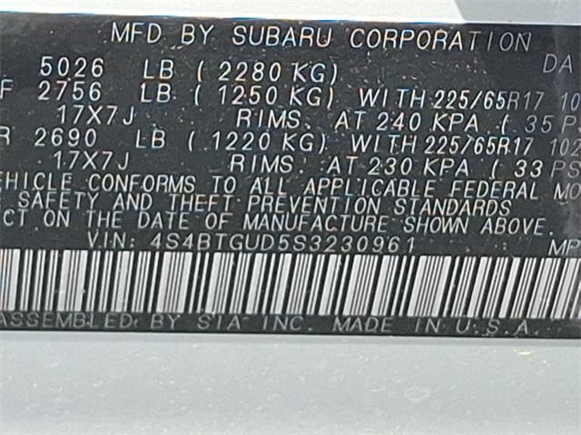 new 2025 Subaru Outback car, priced at $44,435