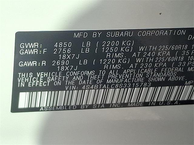 new 2025 Subaru Outback car, priced at $37,882