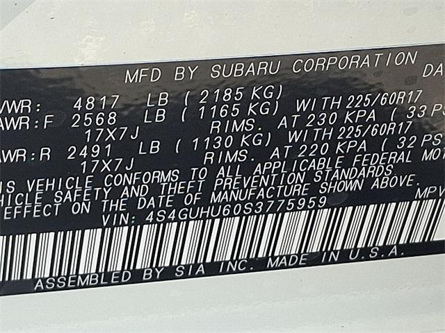 new 2025 Subaru Crosstrek car, priced at $35,827