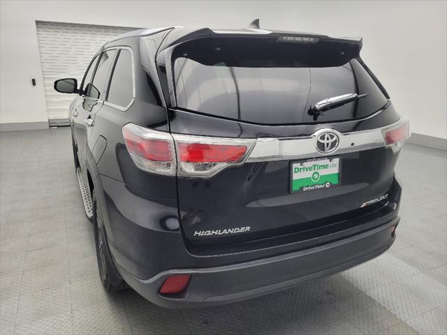 used 2016 Toyota Highlander car, priced at $19,695