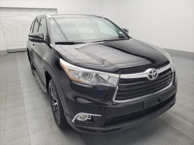 used 2016 Toyota Highlander car, priced at $19,695