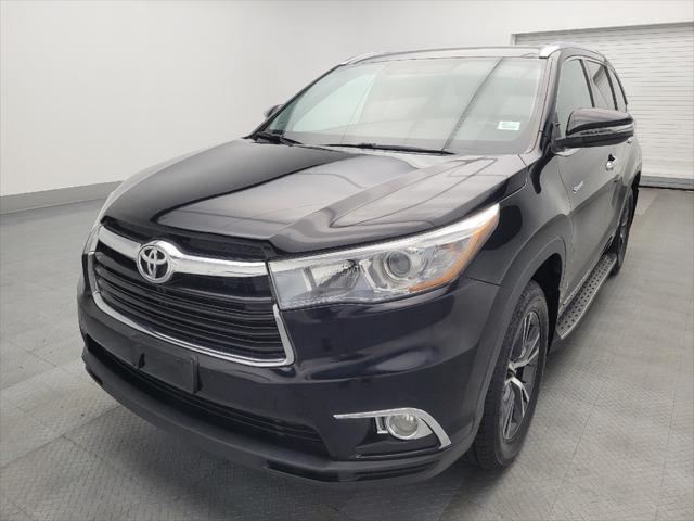 used 2016 Toyota Highlander car, priced at $19,695