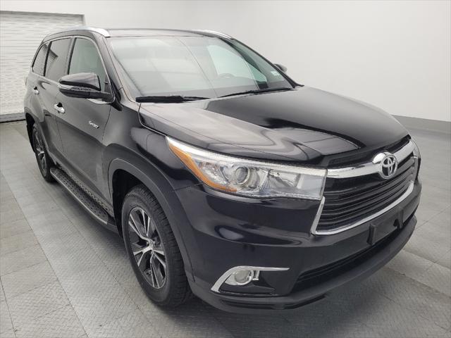 used 2016 Toyota Highlander car, priced at $19,695