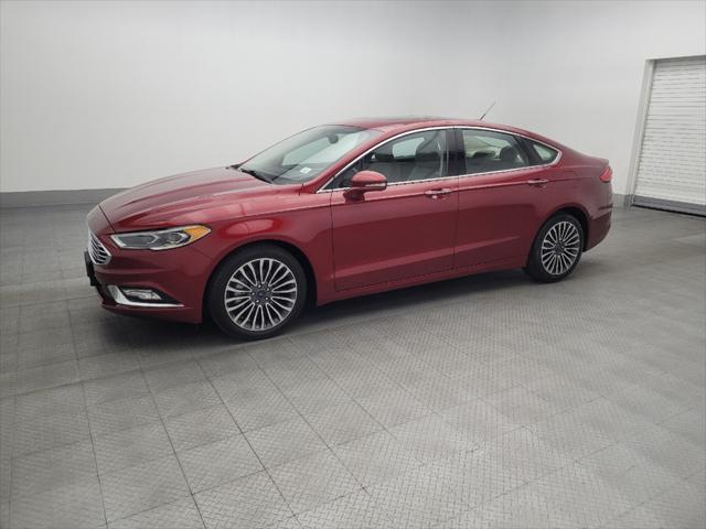 used 2017 Ford Fusion car, priced at $16,095