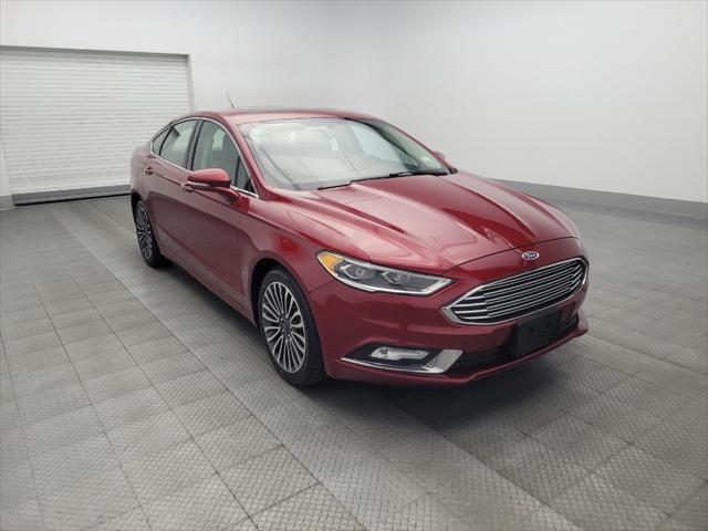 used 2017 Ford Fusion car, priced at $16,095