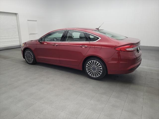 used 2017 Ford Fusion car, priced at $16,095