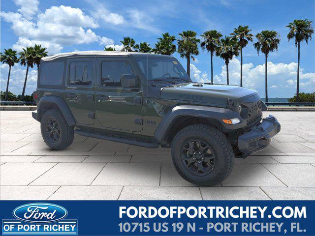 used 2020 Jeep Wrangler Unlimited car, priced at $27,710