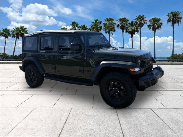 used 2020 Jeep Wrangler Unlimited car, priced at $27,710